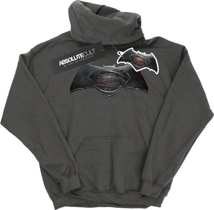 Produktbild Batman v Superman Logo Kapuzenpullover (L)