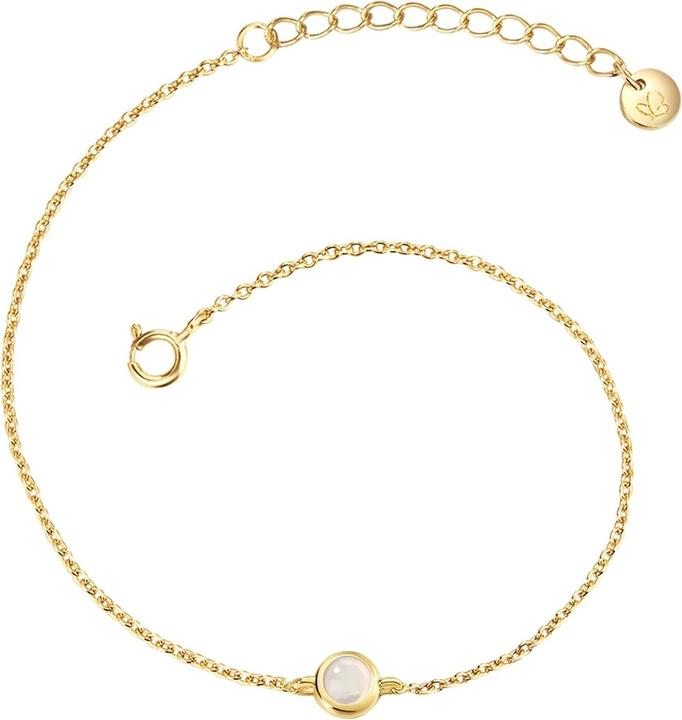 Actual product image Glanzstücke München Ladies bracelet sterling silver - 34696 (17 cm, Sterling Silver)