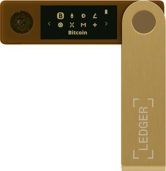 Produktbild Ledger Nano X - Gold (Ethereum Classic, Bitcoin)