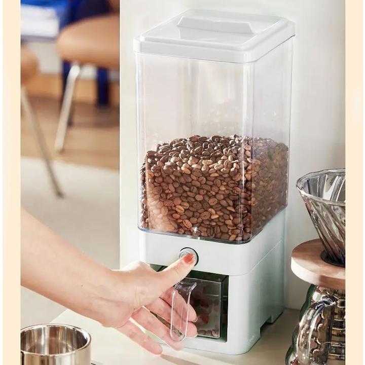 Actual product image ASMI Storage containers, food containers for muesli, rice, pasta, tea, nuts and coffee beans (3.75 l)