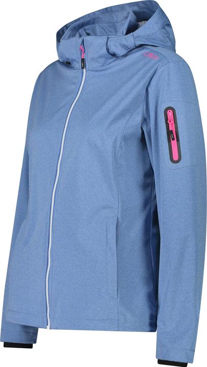 Immagine prodotto CMP Campagnolo Giacca donna Light Melange con cappuccio e zip (42, L)