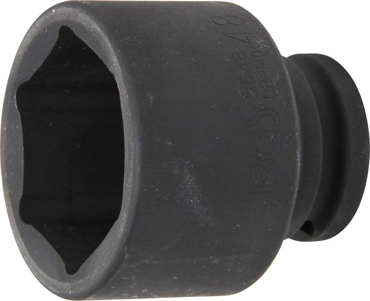 BGS Douille à choc, six pans 20 mm (3/4") 48 mm (48 mm)