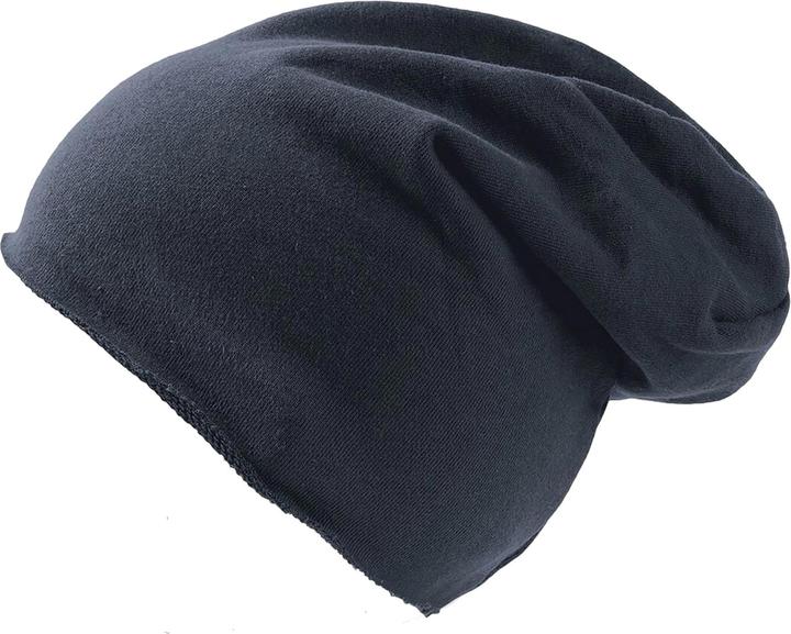 Atlantis Brooklin Raw Edge Jersey Beanie Mütze (One Size)