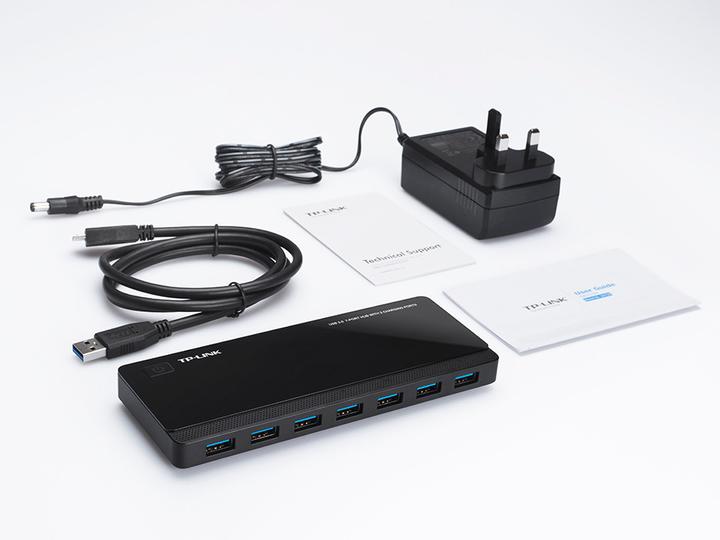 Actual product image TP-Link Uh720 (Micro USB, 7 Ports)