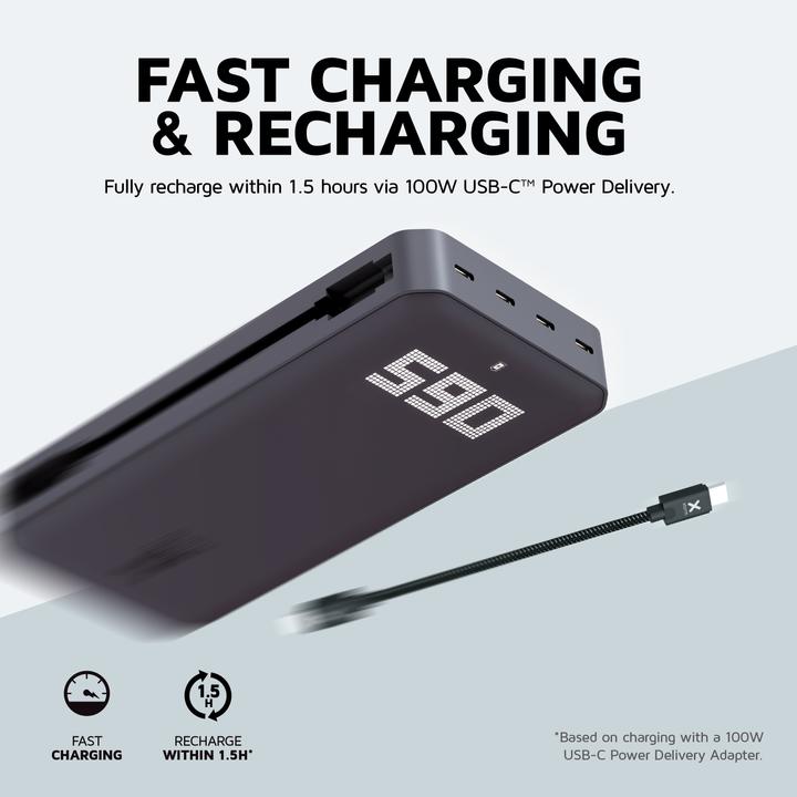 Produktbild Xtorm XB4 Series Titan (24000 mAh, 140 W, 88.80 Wh)