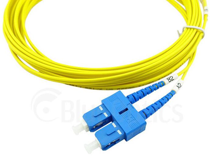 Produktbild BlueOptics Duplex LWL Patchkabel LC-UPC/SC-UPC Singlemode 0.5 Meter (CAT6, 0.50 m)