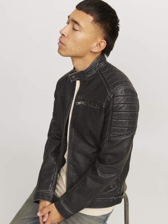 Produktbild Jack & Jones Jjerocky Washed Pu Jacket Noos (XL)
