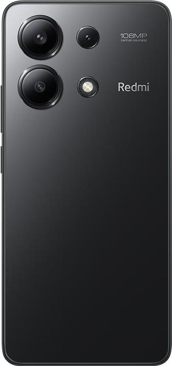 Image du produit Xiaomi Redmi Note 13 (128 Go, Midnight Black, 6.67", Double SIM hybride, 108 Mpx, 4G)
