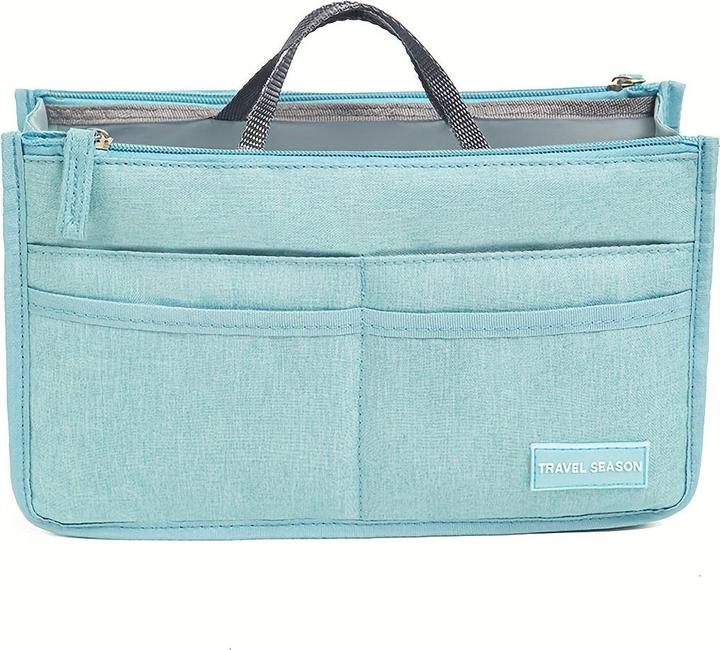 Produktbild Only-Bags.Store Multifunktionale & tragbare Aufbewahrungstasche mit doppelten Reissverschlüssen, grosse Kapazität