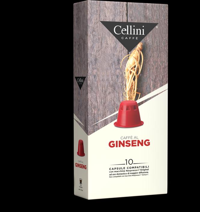 Immagine prodotto Cellini Caffè al ginseng (10 x Porta.)