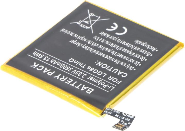 Actual product image AccuCell LG G8s ThinQ battery