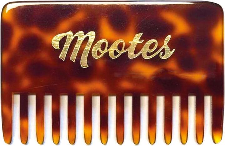Actual product image Mootes Beard comb from cellulose coarse