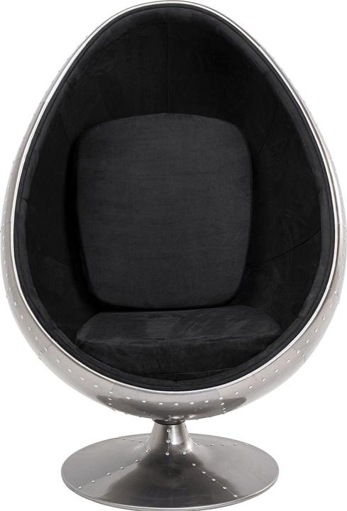 Image du produit Kare Design Fauteuil pivotant Eye Ball Graphite