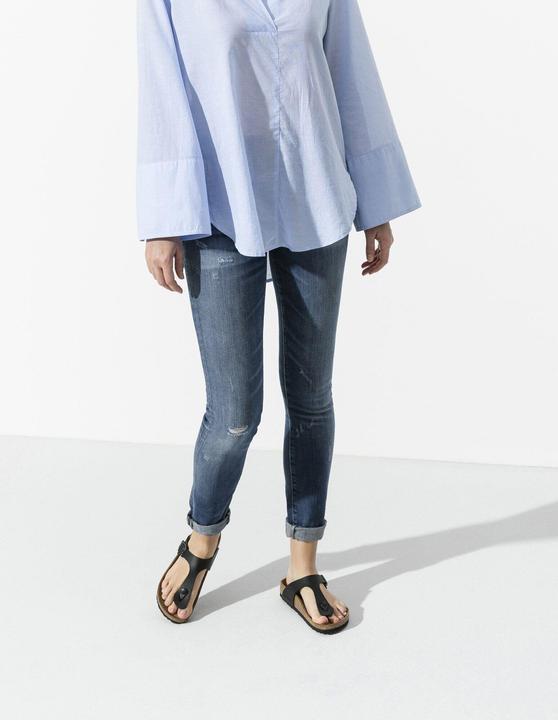Actual product image Birkenstock Gizeh Birko-Flor Normal (37)