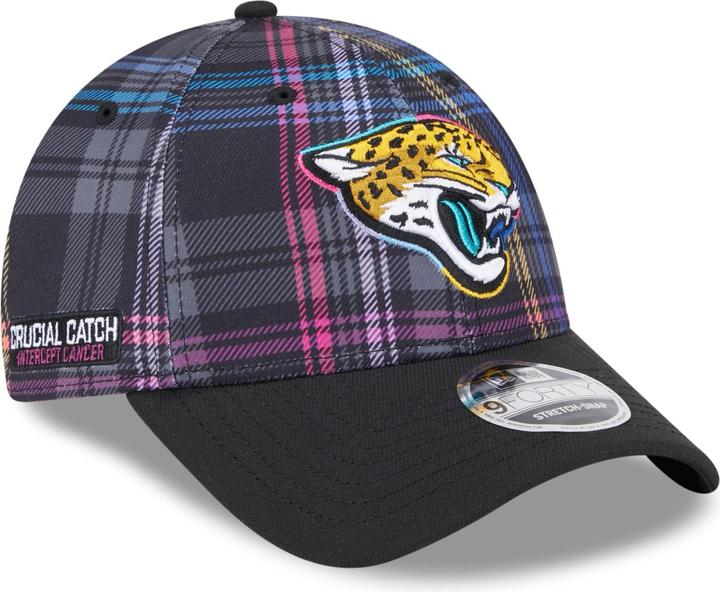 Actual product image New Era Jacksonville Jaguars Crucial Catch 9Forty Snap Cap (One size)