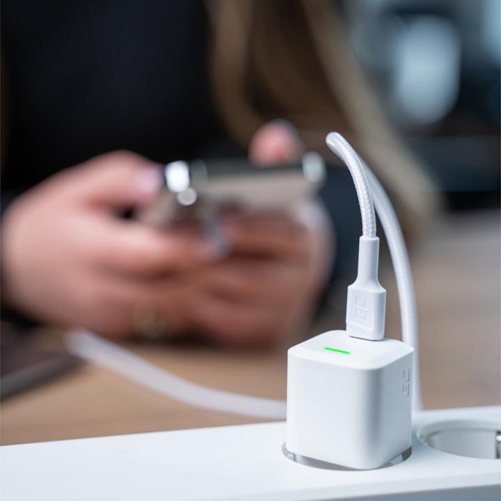 Produktbild GreenCell USB-C - Lightning MFi 1m for Apple iPhone (1 m, USB 3.2 Gen 1)
