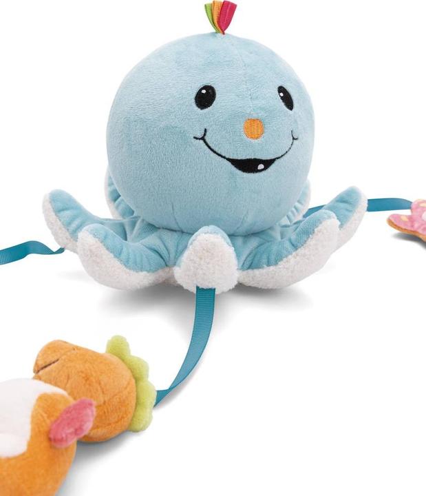 Produktbild NICI 61345 Badekuscheltier Oktopus Octily 18x14cm inkl. 3