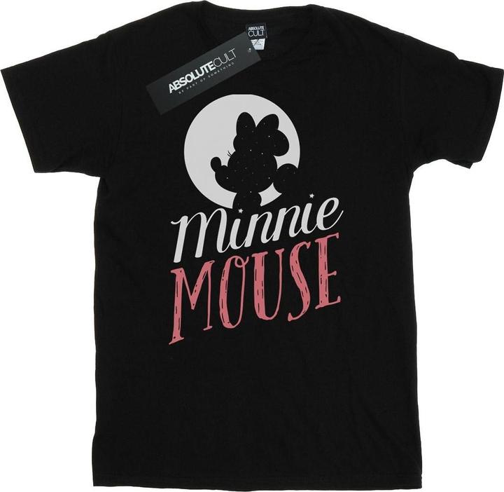 Immagine prodotto Disney Minnie Mouse Moon Silhouette Maglietta Uomo (L)