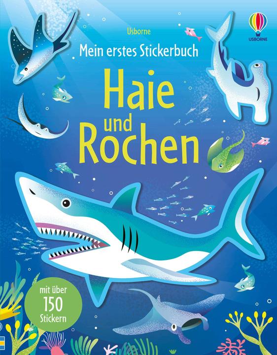 Image du produit Mein erstes Stickerbuch: Haie und Rochen (Allemand, Amanda, Shufflebotham, 2024)