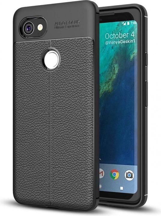 Screenguard Google Pixel 2 XL Hülle Leather Design TPU Cover (Google Pixel 2 XL)