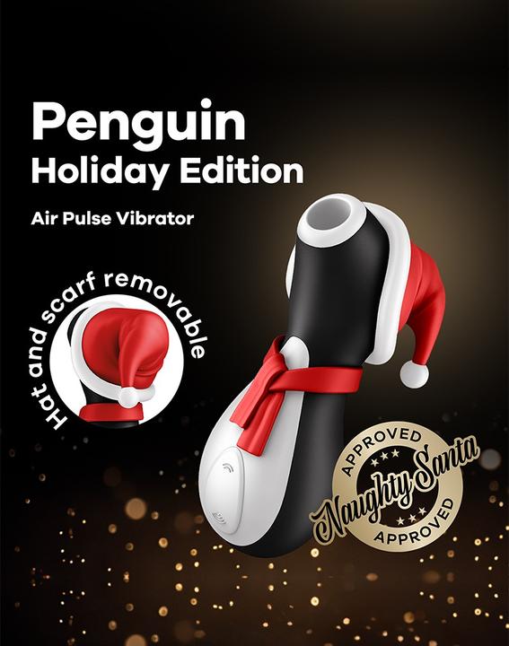 Produktbild Satisfyer Penguin - Air Pulse Stimulator - Holiday Edition