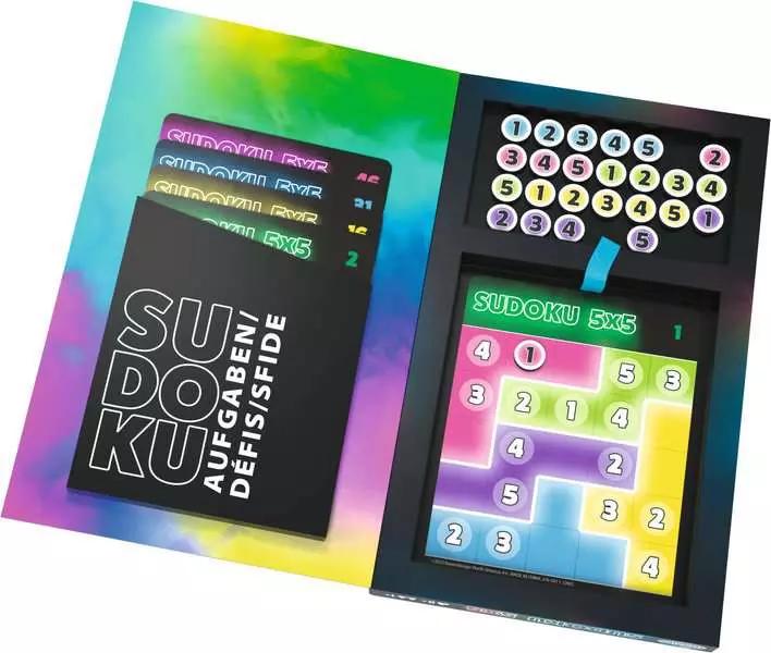 Produktbild Ravensburger ThinkFun - 76634 - Sudoku 5x5 - Das magnetische Reise-Knobelspiel. Perfekt für die Reise und als (Deutsch, Italienisch, Französisch)