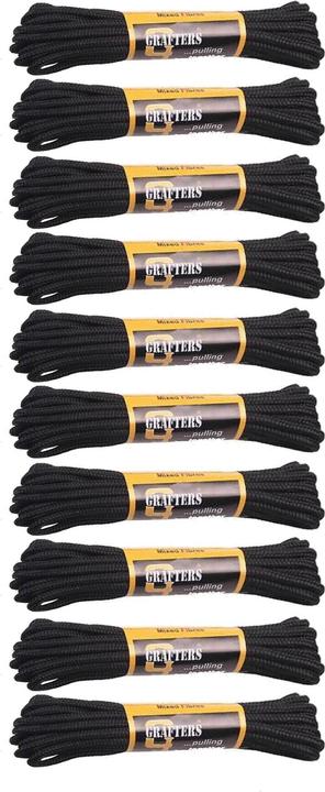 Grafters Schnürsenkel rund 210 cm 10erPack (210 cm)