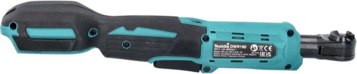 Productafbeelding Makita DWR 180 RF Accu ratelschroevendraaier 18 V 47,5 Nm 1/4" 3/8" + 2x accu 3,0 Ah + lader (1/4", 3/8")