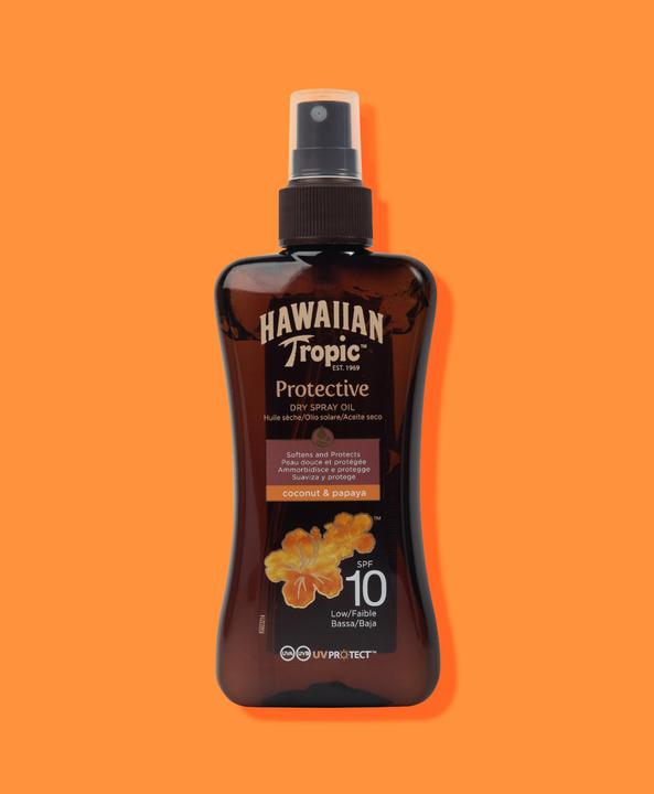 Immagine prodotto Hawaiian Tropic Protezione (Olio abbronzatura, Fino a SPF 10, 200 ml, 216 g)