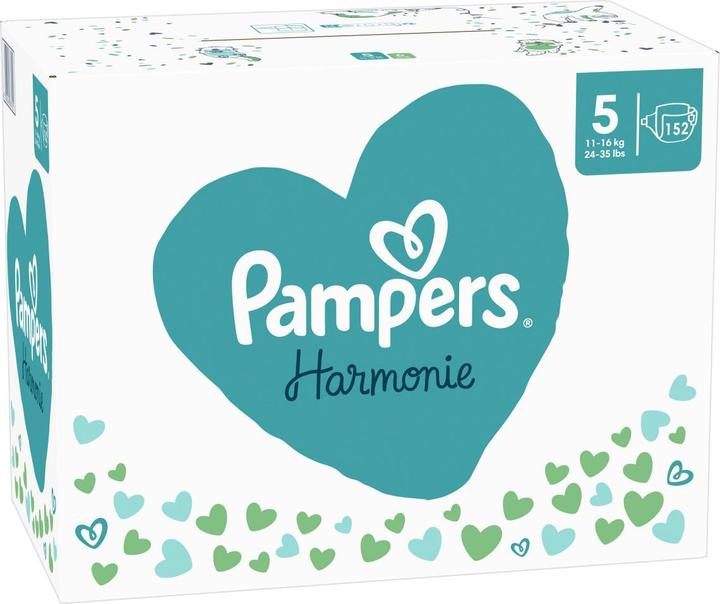 Actual product image Pampers Harmonie (Size 5, Monthly box, 152 Piece)