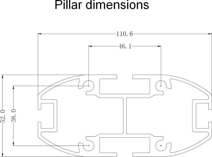 Produktbild Multibrackets M Display Stand 180 Single Black (Gerätespezifisch, 63", 50 kg)