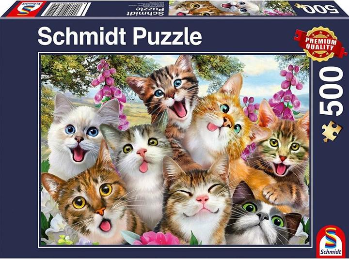 Produktbild Schmidt Spiele Katzen Selfie (500 Teile)