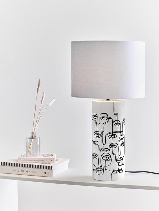 Image du produit Markslöjd Lampe de table Family 1L, E27, 60 W, blanc (E27)