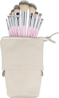 Ilu Basic Set 10 Makeup Brushes with Pink Bag (Set)