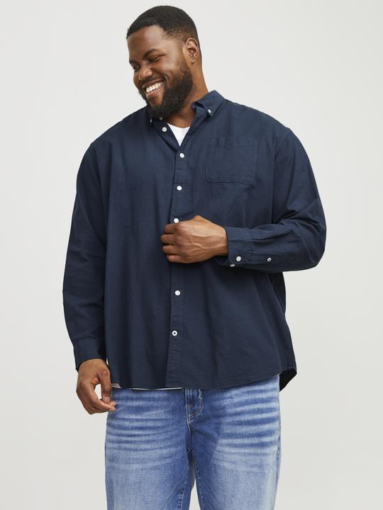 Actual product image Jack & Jones Oxford Plus Size Shirt (6XL)