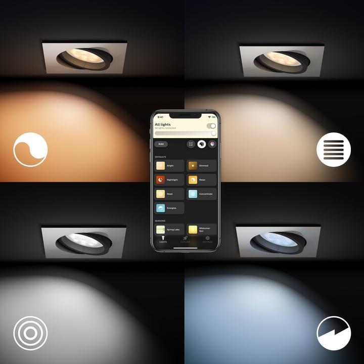 Produktbild Philips Hue Milliskin Basis BT (350 lm, GU10)