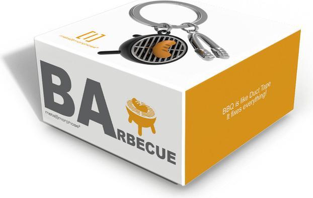Actual product image MTM Keyring BBQ Sausage