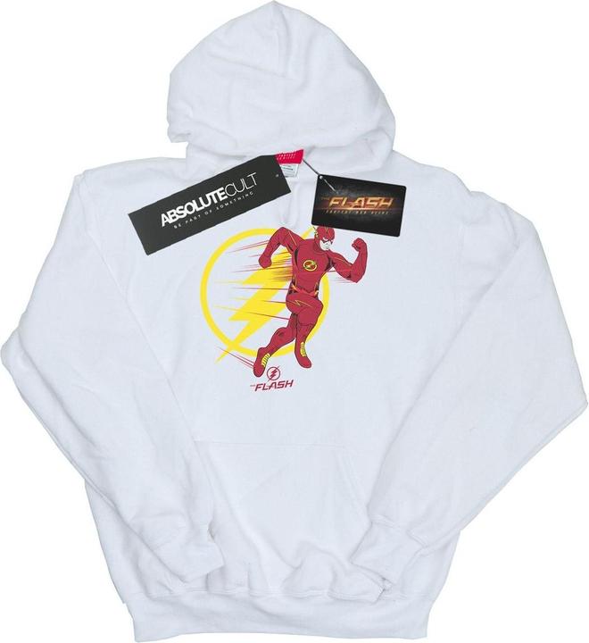 Actual product image Mens The Flash Running Emblem Hoodie (XL)