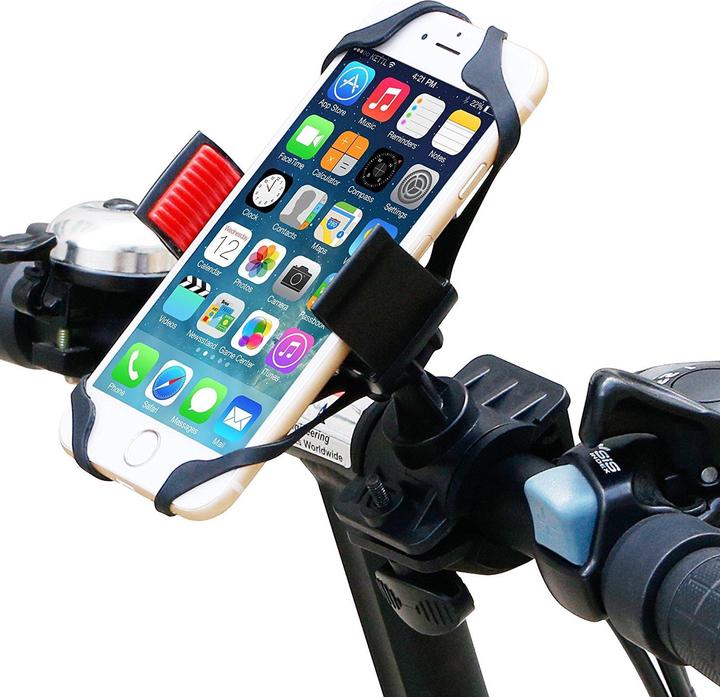 Image du produit PhoneLook Support universel de téléphone pour vélo avec bande élastique pour une taille flexible