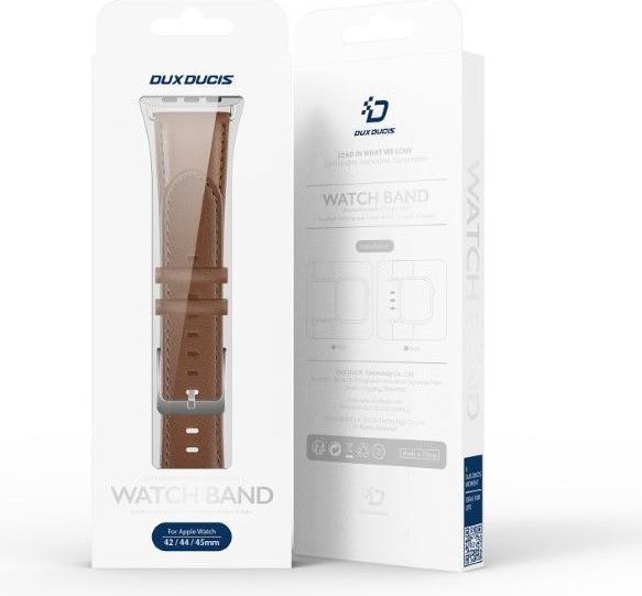 Actual product image Dux Ducis YS Series Genuine Leather Bracelet (42 mm, 44 mm, 45 mm, 49 mm, Genuine leather)