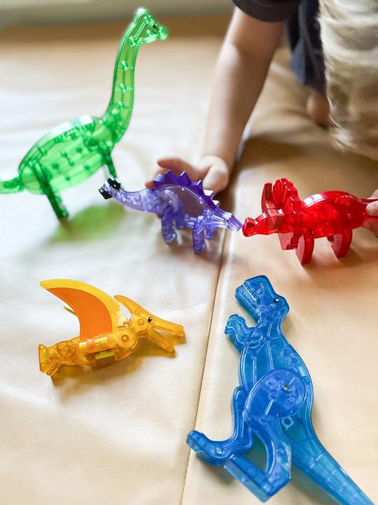 Actual product image Magna-Tiles Dinos Set