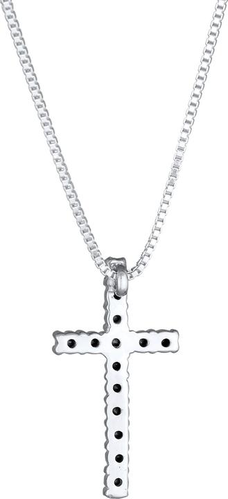 Actual product image Kuzzoi Cross (925 sterling silver, Glass crystal, 60 cm)