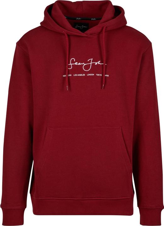 Sean John JM-HD012-052-02 Classic Logo Essential Hoodie dark red - 76565 (XS)