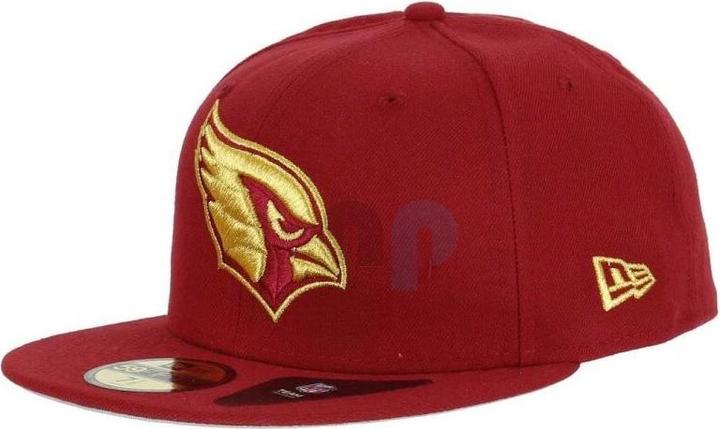 New Era NFL - Arizona Cardinals - Gold Logo 59Fifty Cap Rot 7 1/8 (56)