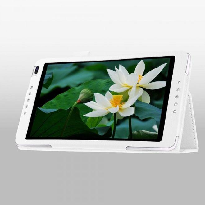 Produktbild MU Classic Leder Cover mit Litchitextur (Huawei MediaPad M1 8.0)