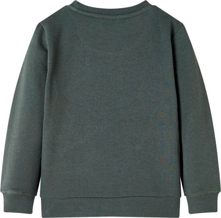Produktbild VidaXL Kinder-Sweatshirt Dunkles Khaki 92,Material: 92 % Baumwolle (92)