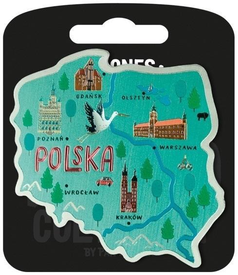 Actual product image Nuance Magnet Ich liebe Polen Polska ILP-MAG-A-PL-03