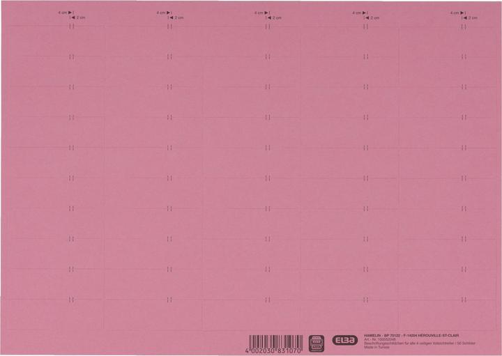 Actual product image Elba Label 83582
