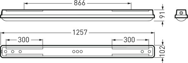 Produktbild Trilux LED-Feuchtraumleuchte (2700 lm)