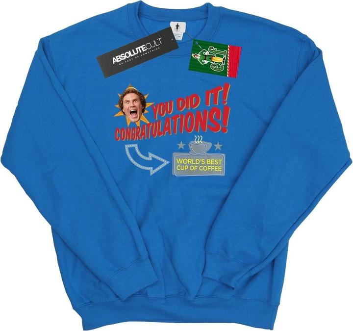 Produktbild Elf World's Best Coffee Sweatshirt (XL)